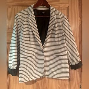Striped blazer